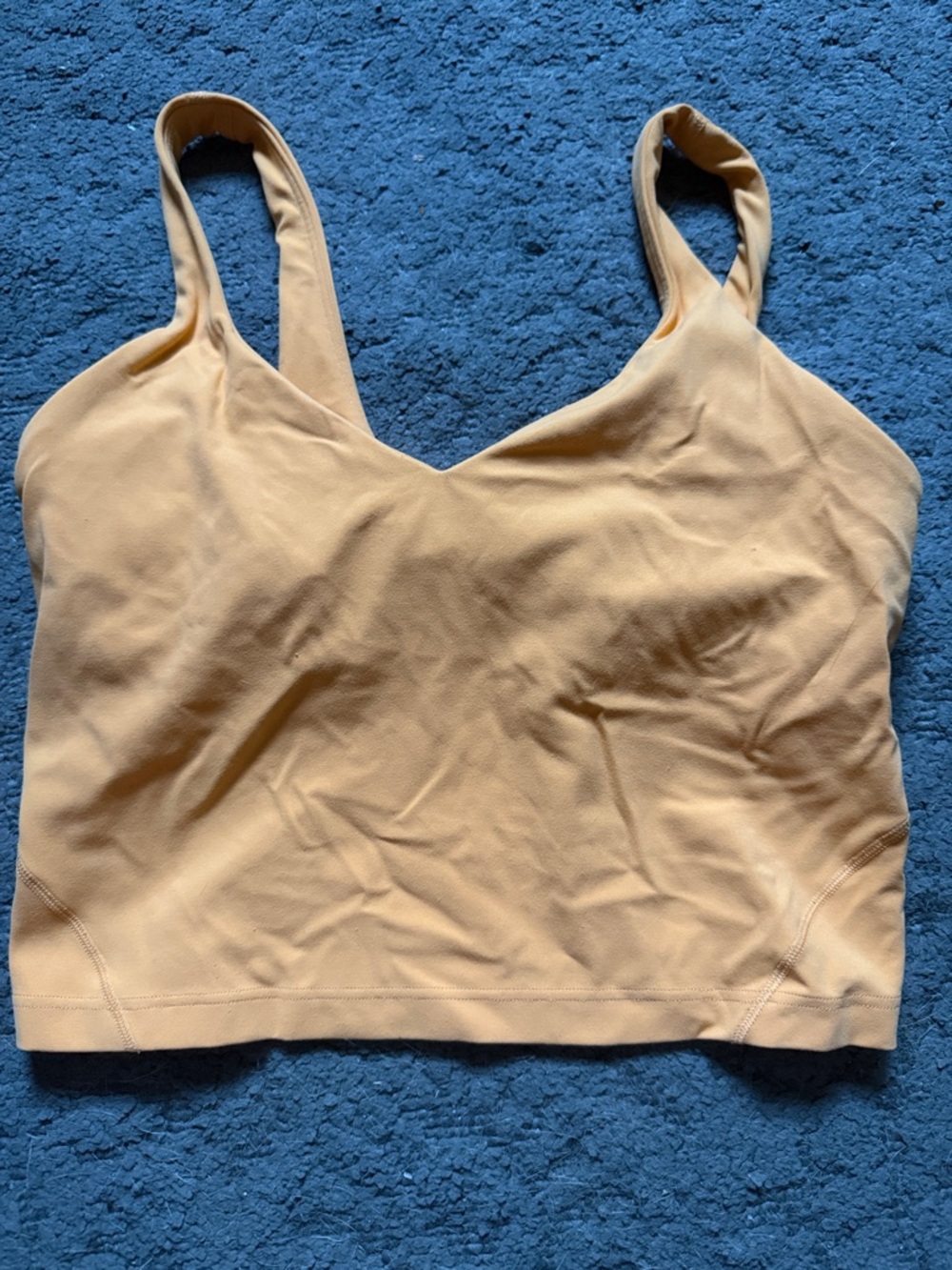 lululemon athletica Peach Stretch Sports Bra Align Tank size 6